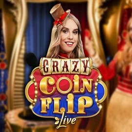 Enjoy Crazy Coin Flip by Evolution – logo hosted on wild-robins.gr