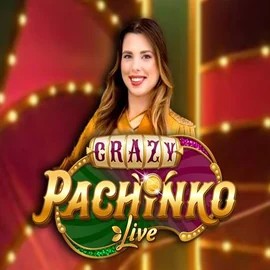 Crazy Pachinko slot visual from Evolution available on wild-robins.gr