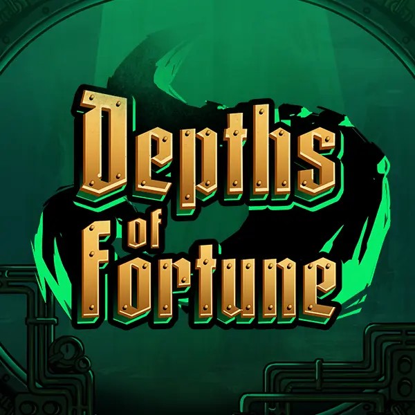 Official Slots logo: Depths of Fortune by AvatarUX Studios at Wild Robin Casino