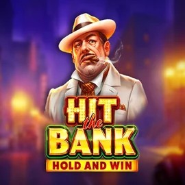 Hit The Bank Hold and Win logo by Playson at Wild Robin Casino