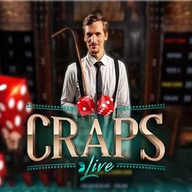 Live Craps casino game by Evolution – featured logo at Wild Robin Casino