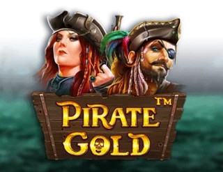 Pirate Gold slot logo by Pragmatic Play at Wild Robin Casino